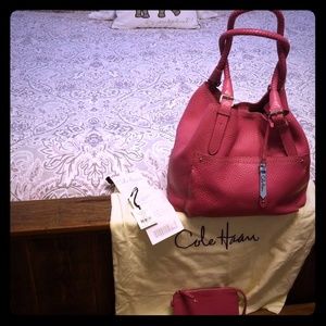 Cole Haan Raleigh tote Raspberry